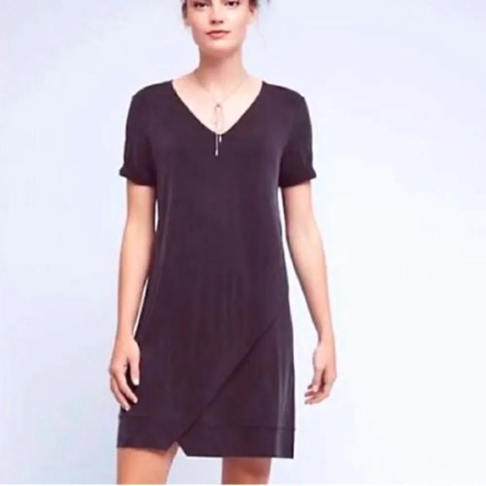 Dolan left coast Anthropologie Cupro Plunge tunic size S